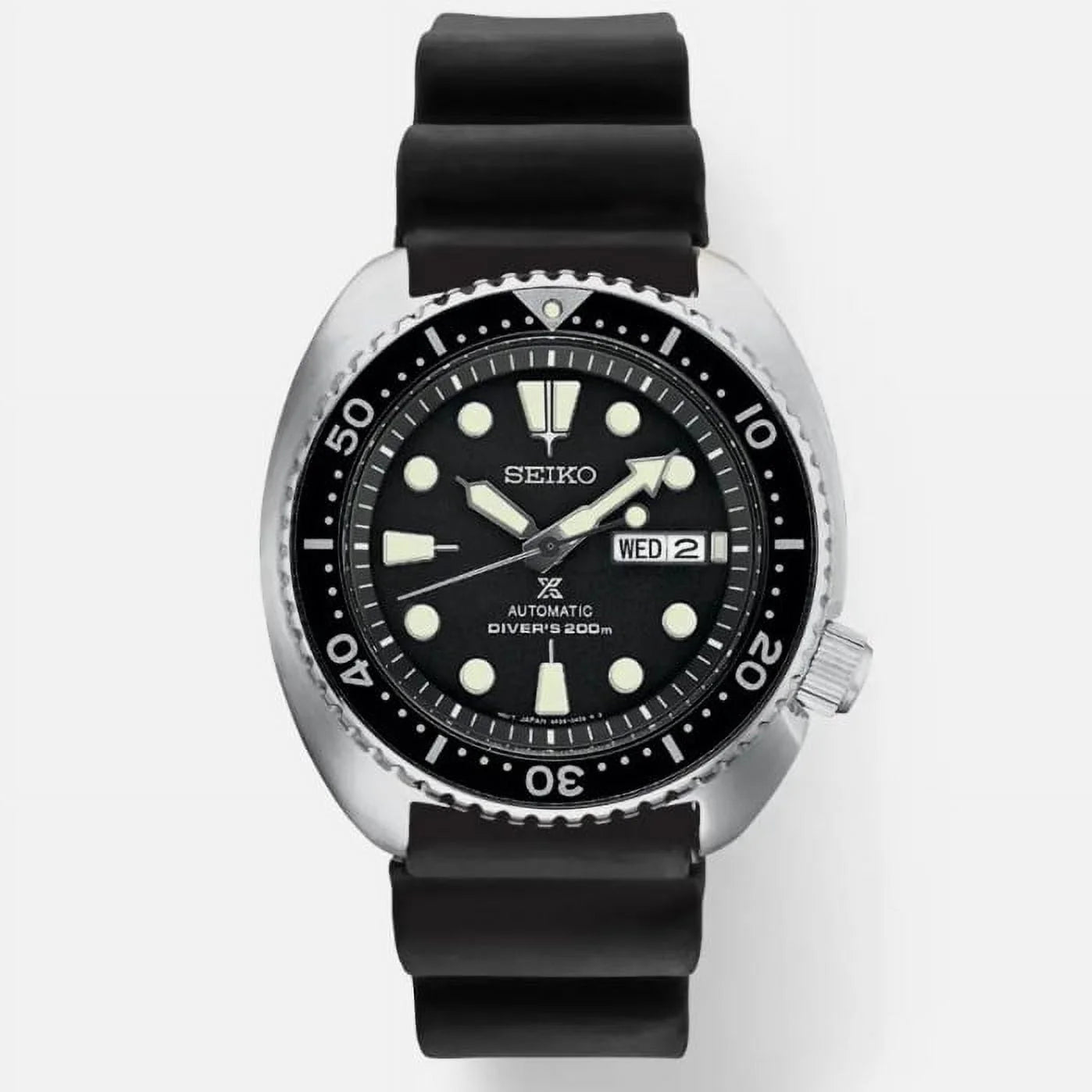 Prospex SRPE93 Automatic Diver Black Dial Silicone Strap Mens Watch