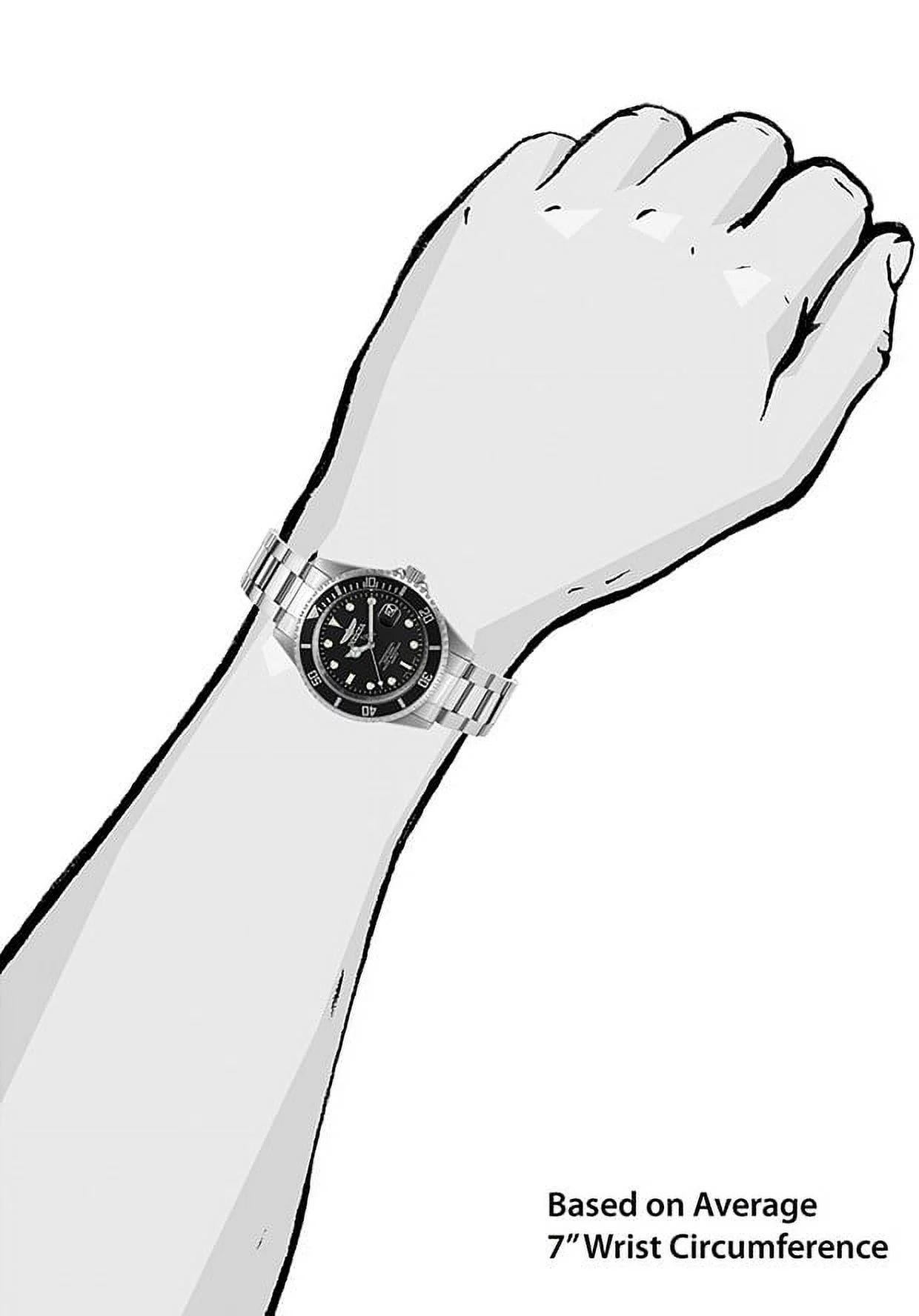 Men'S Pro Diver Analog Display Quartz Silver Watch 8932OB