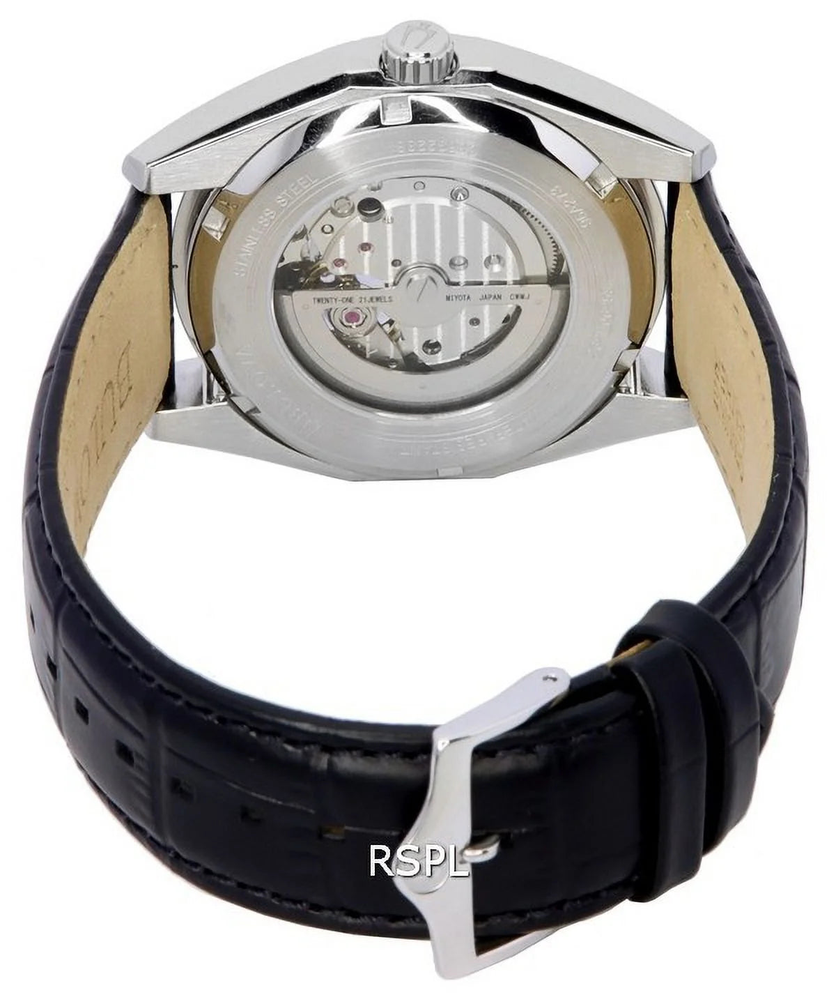 Surveyor Black Open Heart Dial Automatic 96A273 Men'S Watch