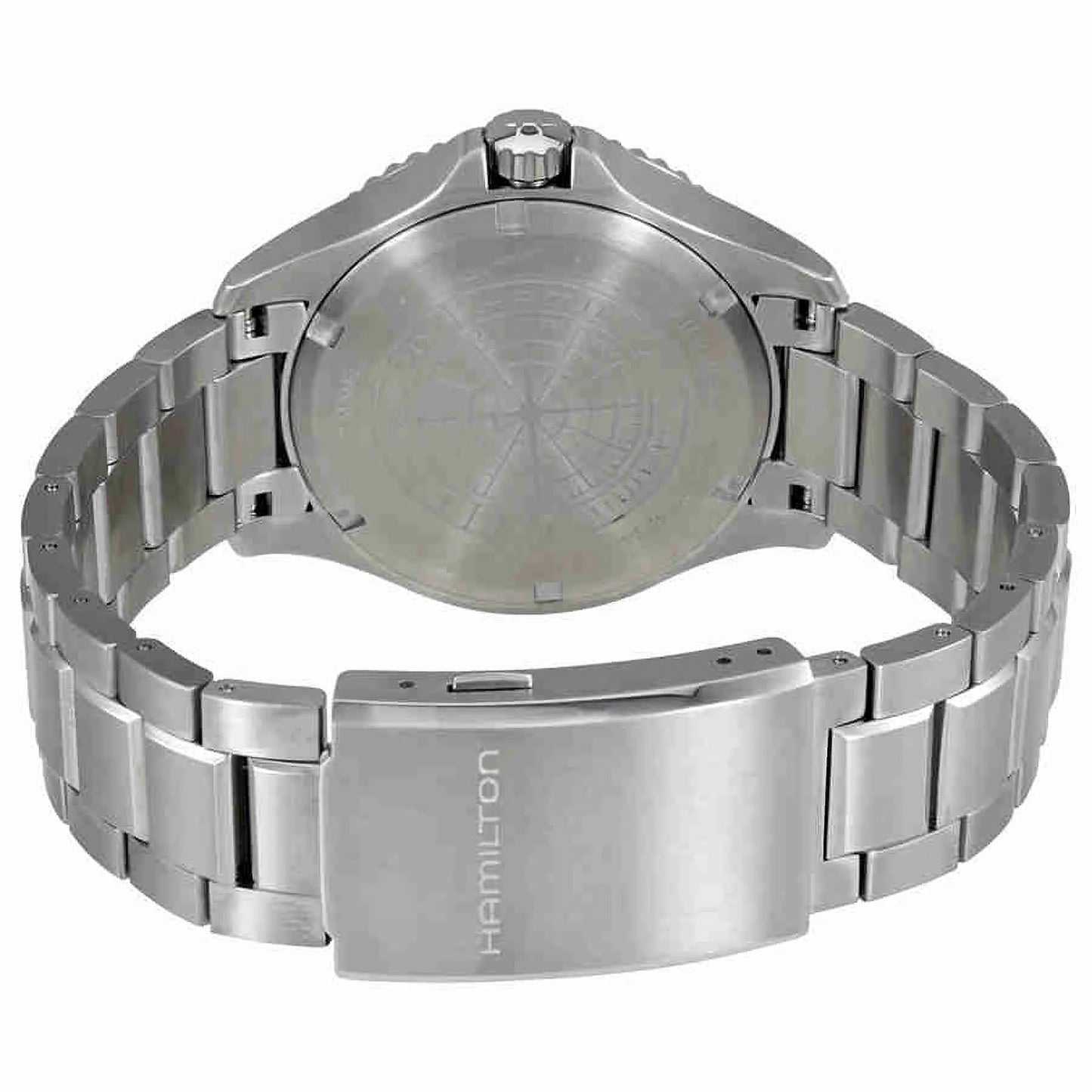 Khaki Navy Automatic Black Dial Mens Watch H82335131