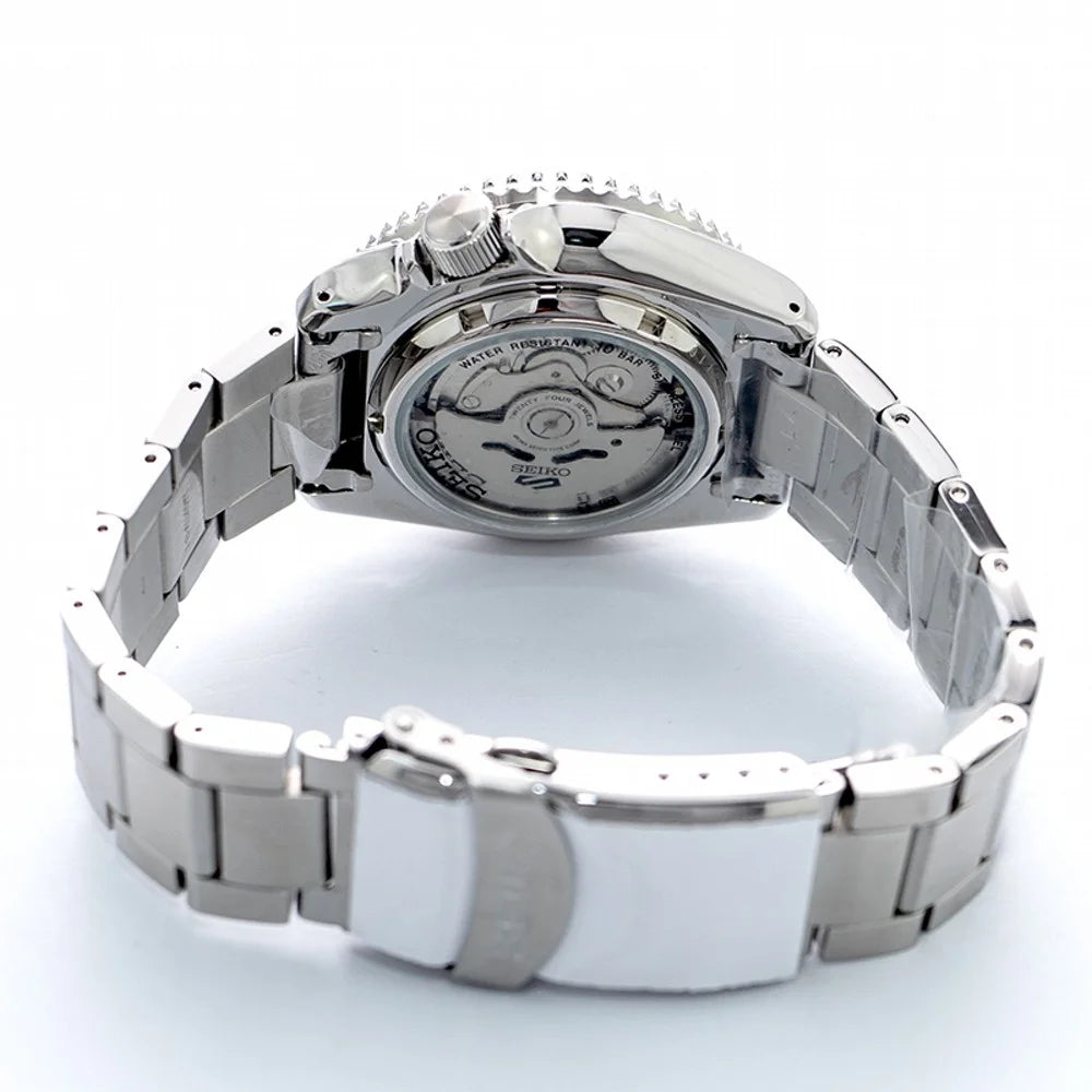 5 Sports Automatic Black Dial Men'S Watch SRPD55K1