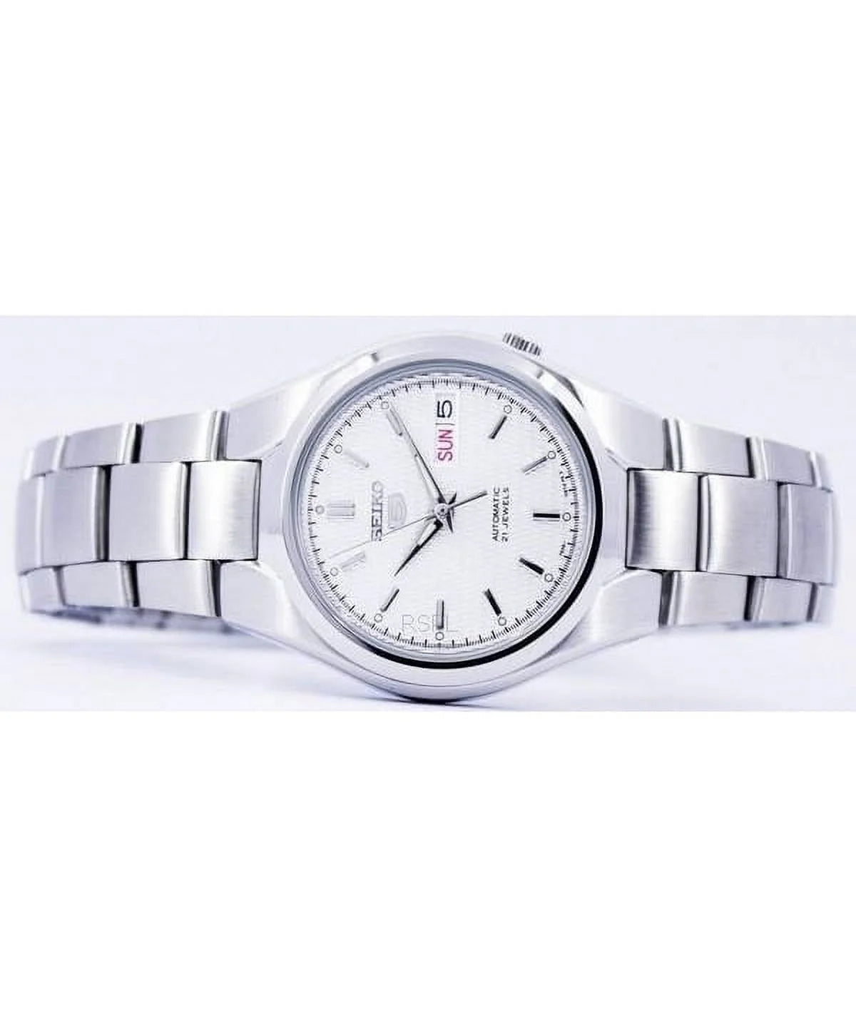 Men'S 5 Automatic Silver Dial Watch SNK601