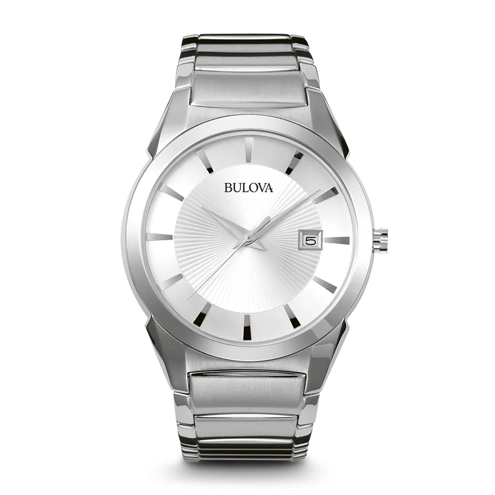 Men'S Dress Steel Watch 96B015