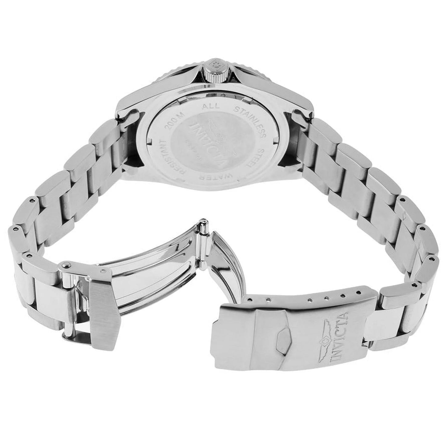 Men'S Pro Diver Analog Display Quartz Silver Watch 8932OB