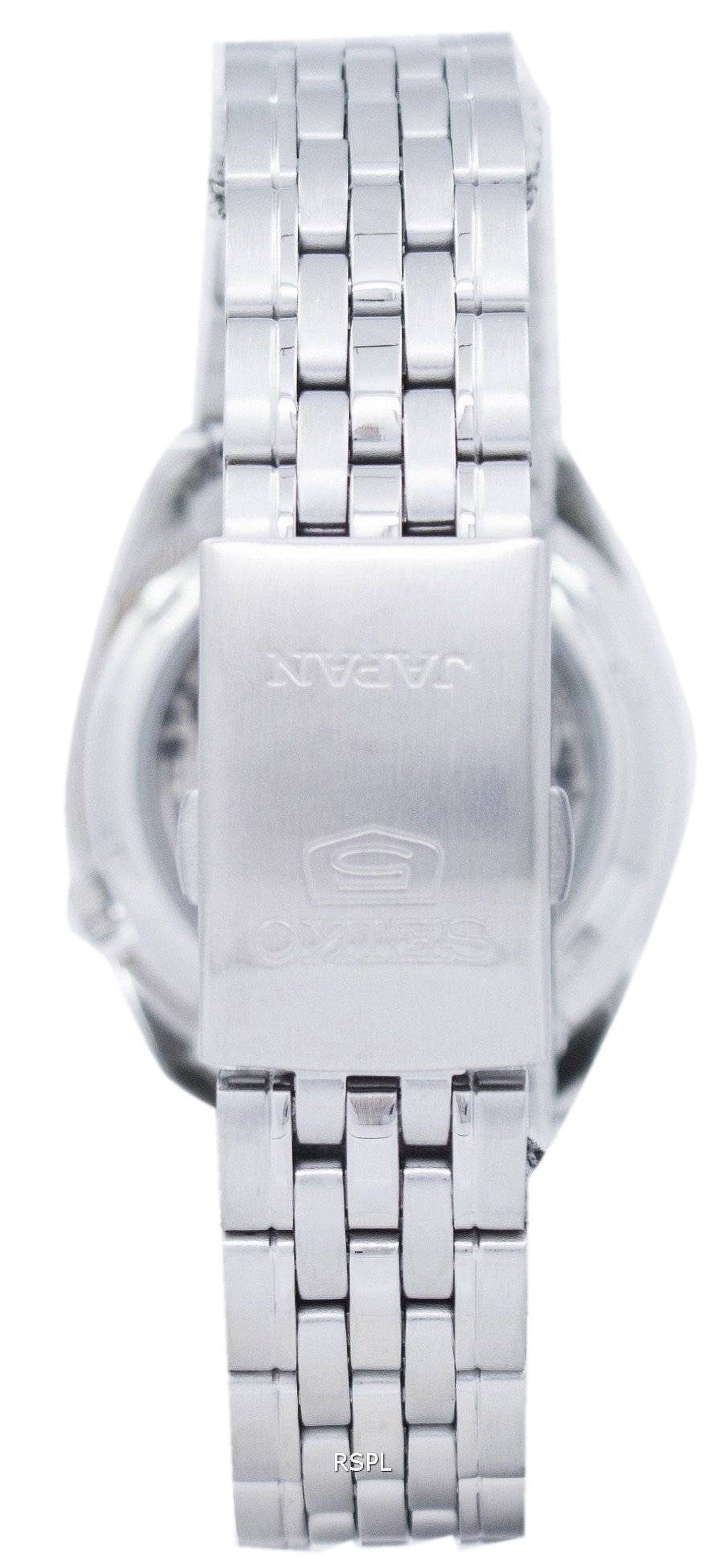 Men'S 5 Automatic SNK375K Black Stainless-Steel Automatic Fashion Watch