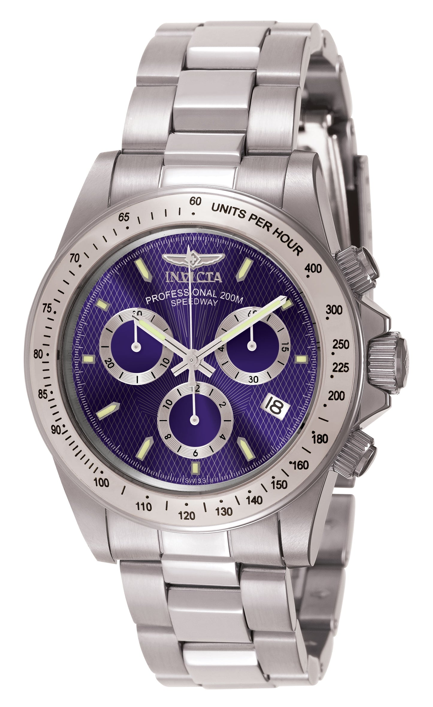 Men'S 7027 Signature Collection Speedway Chronograph Watch