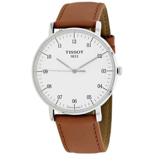 Men'S Everytime Silver Dial Watch - T1096101603700
