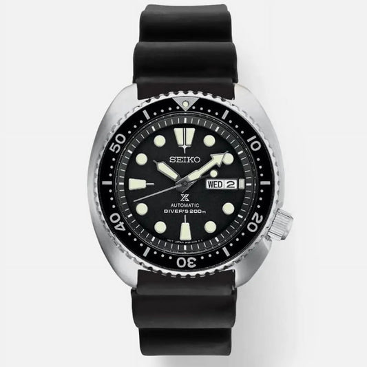 Prospex SRPE93 Automatic Diver Black Dial Silicone Strap Mens Watch