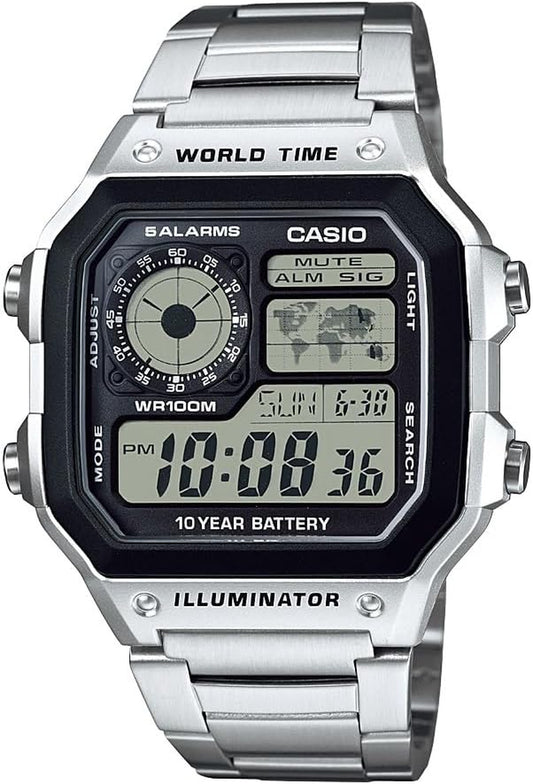 Casio Men'S Classic Stainless Steel Japanese-Quart