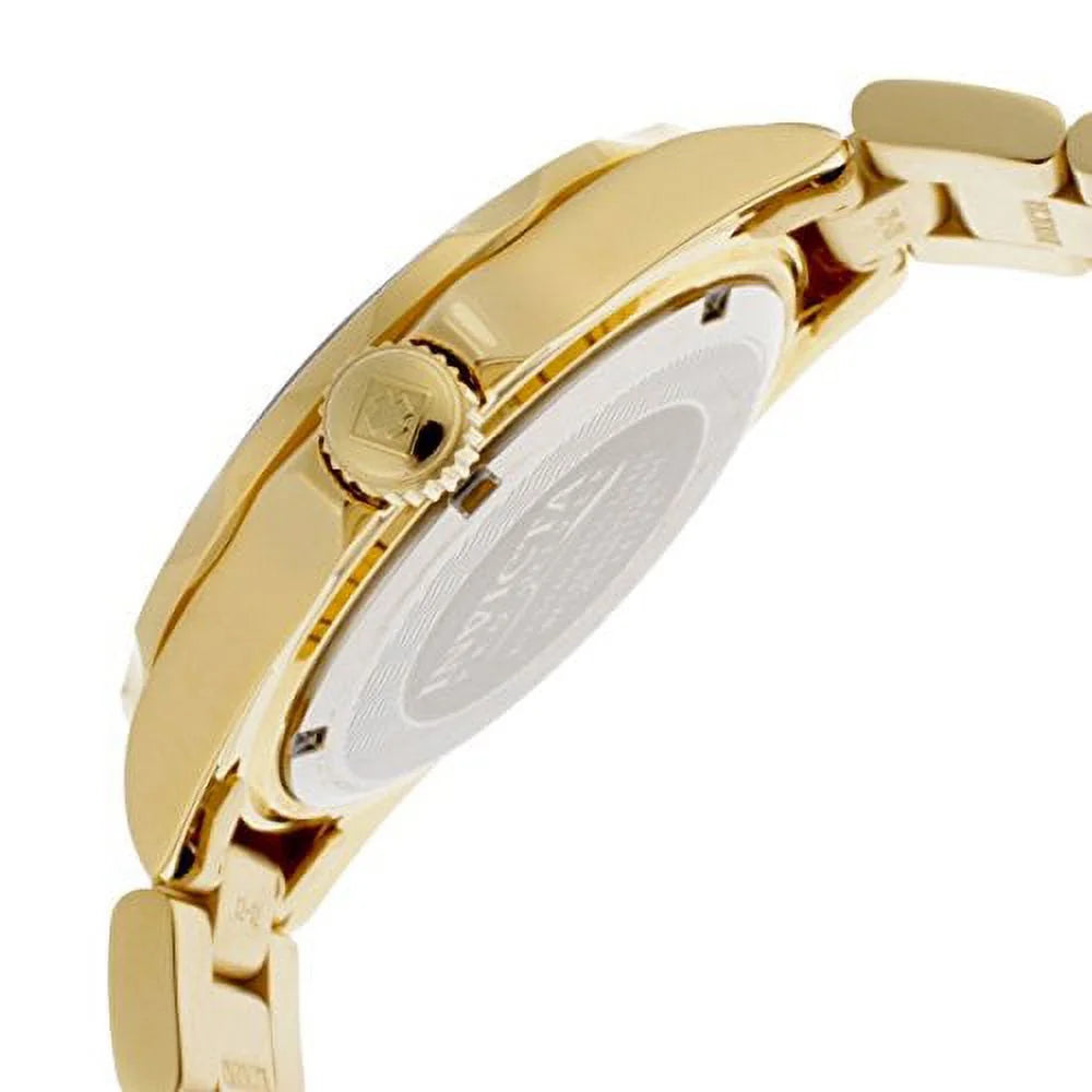 Men'S 14124 Pro Diver Gold Dial 18K Gold Ion-Plated Stainless Steel Watch