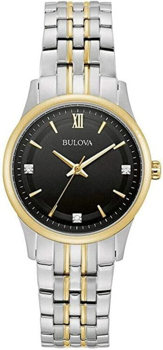 Woman'S Two-Tone Stainless Steel Diamond Watch - 98P196